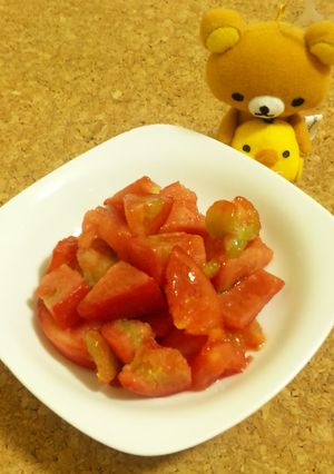 甘くてサッパリ!冷凍トマトのデザート♪-レシピのメイン写真