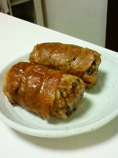 肉巻きおにぎり-レシピのメイン写真