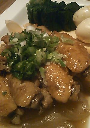 鶏手羽と玉ねぎのさっぱりお酢煮-レシピのメイン写真