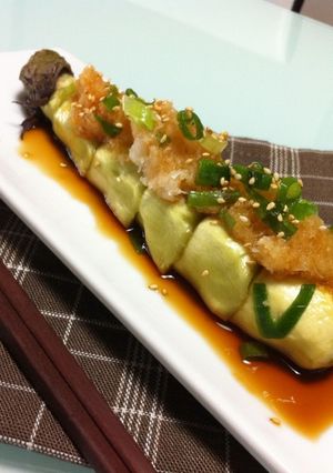 夏にさっぱり!!丸ごと茄子のポン酢おろし-レシピのメイン写真