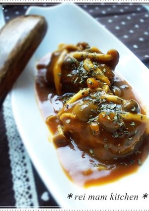 ✿野菜ジュースで♡煮込みハンバーグ✿-レシピのメイン写真