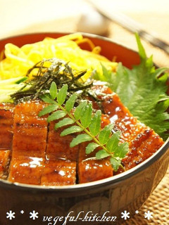 夏の土用の丑に簡単ひつまぶし風うなぎご飯-レシピのメイン写真