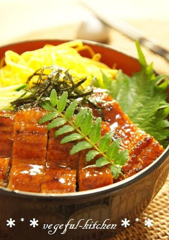 夏の土用の丑に簡単ひつまぶし風うなぎご飯-レシピのメイン写真