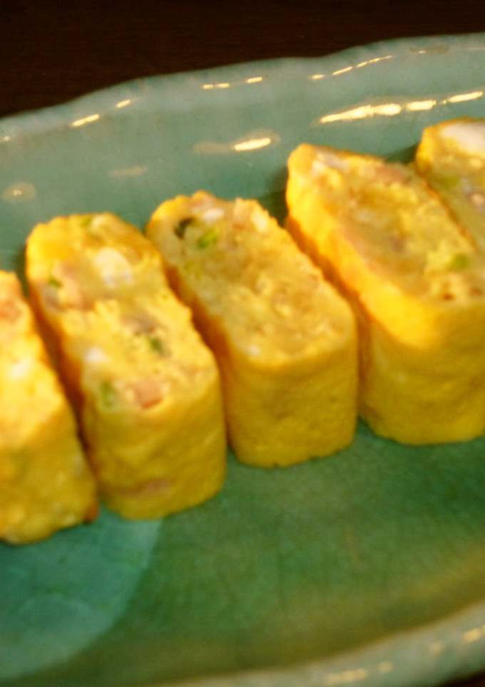 たこ焼きのたこ抜いたような卵焼き-レシピのメイン写真