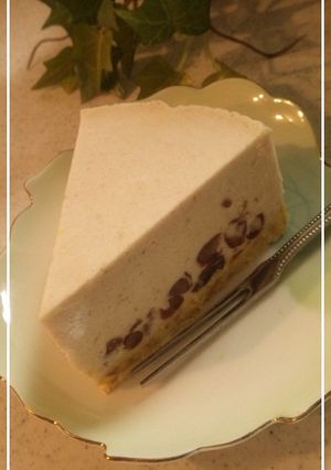 小豆ミルクのババロア♪ムース風♪-レシピのメイン写真