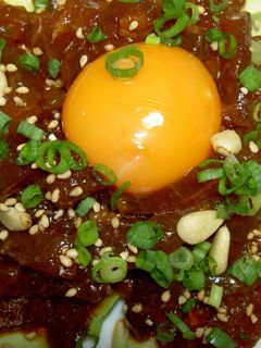 マグロのユッケ-レシピのメイン写真