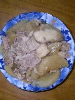 大根と豚肉の煮物-レシピのメイン写真