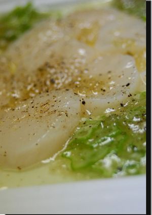 わさびの効いたオクラ帆立-レシピのメイン写真