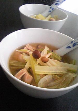 体に美味しい♪セロリのさっと煮-レシピのメイン写真