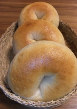 ＨＢで☆もっちもちやみつきベーグル☆-レシピのメイン写真