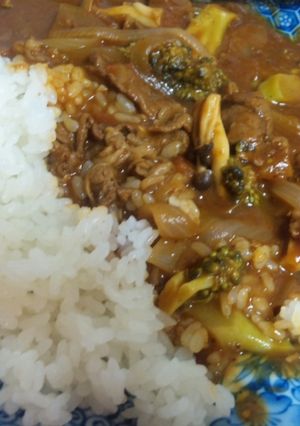 ハヤシライスWITHブロッコリー-レシピのメイン写真