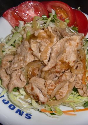 野菜がたっぷり食べられる豚生姜焼き-レシピのメイン写真