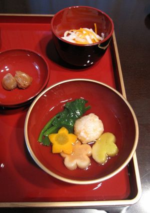 お食い初め～えびしんじょうのお吸い物～-レシピのメイン写真