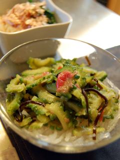ゴーヤの梅肉塩昆布和え-レシピのメイン写真