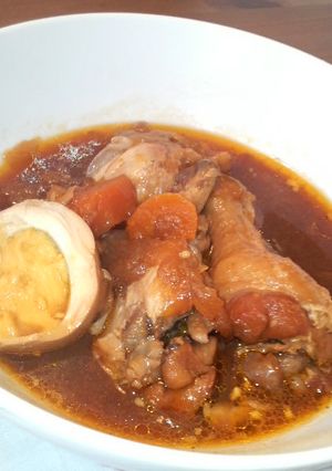 簡単☆鶏手羽のとろとろパイン煮-レシピのメイン写真