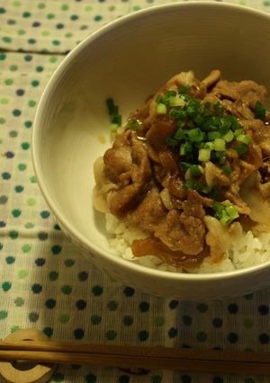 パパッと豚丼♪-レシピのメイン写真