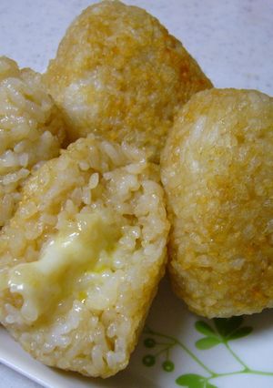 だしが決め手！チーズin☆　焼きおにぎり-レシピのメイン写真