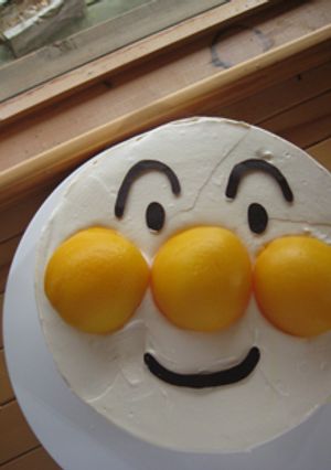 アンパンマンケーキ-レシピのメイン写真