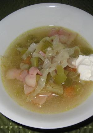 野菜たっぷりサワークリームスープ-レシピのメイン写真