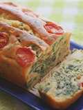 ほうれん草とじゃが芋のベジーなケークサレ