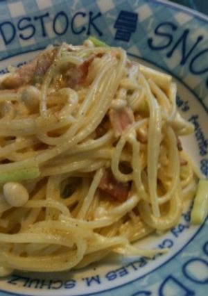牛乳でカルボナーラ-レシピのメイン写真