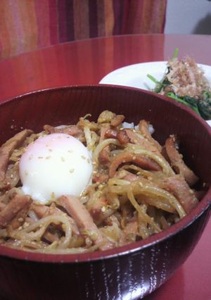 焼き豚丼-レシピのメイン写真