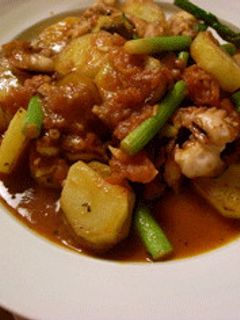 タコとジャガイモの軽い煮込み-レシピのメイン写真