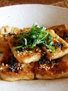 甘辛〜い♪豆腐の照り焼き-レシピのメイン写真