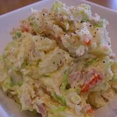 รูปของ ツナとキャベツのポテトサラダ
