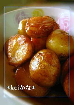 新じゃがの煮ころがし~田舎風~-レシピのメイン写真