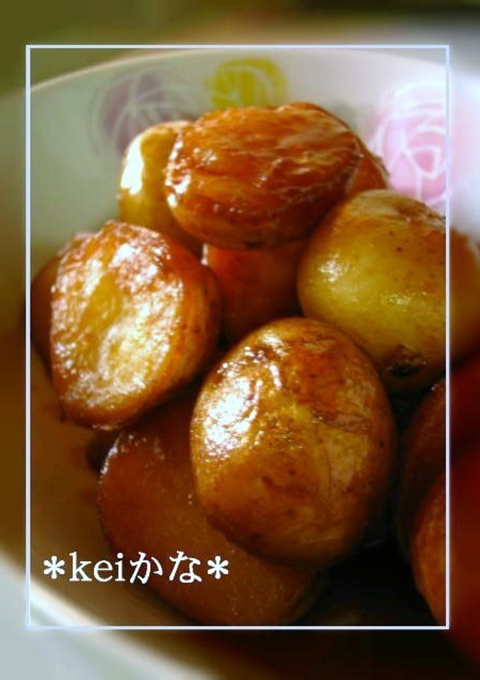 新じゃがの煮ころがし～田舎風～-レシピのメイン写真