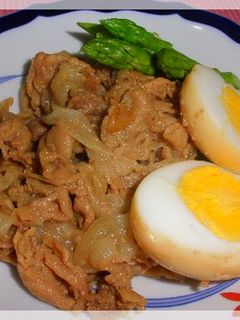 豚肉と卵の甘辛煮-レシピのメイン写真