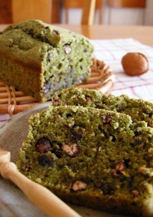 緑茶香る小豆のケーキ-レシピのメイン写真