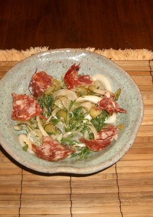 高脂血症に勝つ!玉ねぎ青シソサラダ☆-レシピのメイン写真