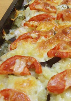 ☀チキンのポテトマチーズオーブン焼き☺-レシピのメイン写真