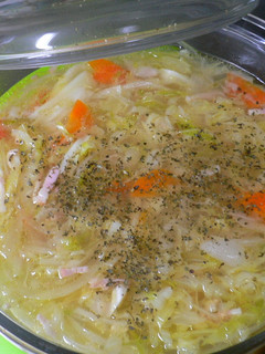レンジでできる*野菜たっぷりスープ*-レシピのメイン写真