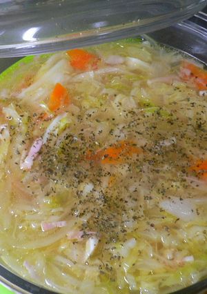 レンジでできる＊野菜たっぷりスープ＊-レシピのメイン写真
