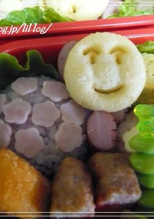 ✿キャラ弁✿あじさいのお弁当✿-レシピのメイン写真