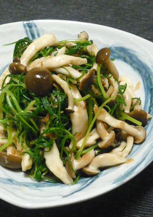 ちょいと一品★おかひじきとしめじポン酢-レシピのメイン写真