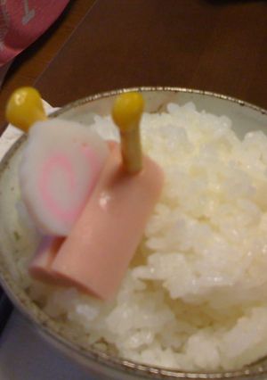 魚肉ソーセージで！かたつむり☆-レシピのメイン写真
