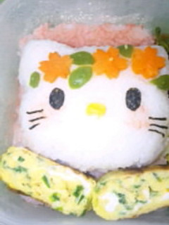 キティーちゃん☆キャラ弁☆簡単☆-レシピのメイン写真