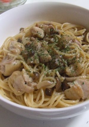 鶏の柚子胡椒ペペロン風パスタ-レシピのメイン写真