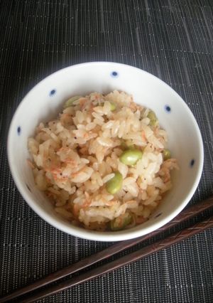 子供も大好き小海老炊き込みご飯-レシピのメイン写真