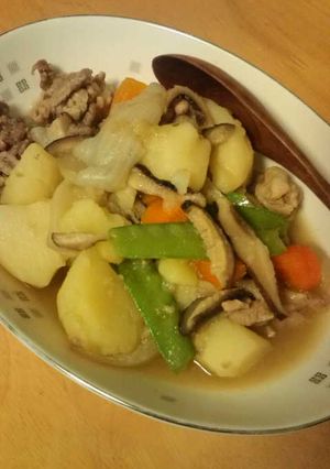 おばあちゃんのあっさり肉じゃが-レシピのメイン写真
