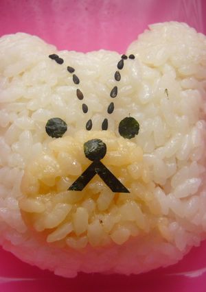 ＊キャラ弁＊クマの学校-レシピのメイン写真