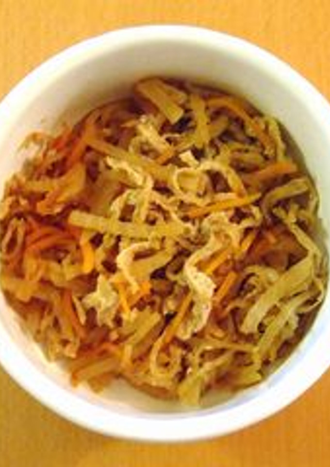 お母さんの味☆細切り大根の煮物-レシピのメイン写真