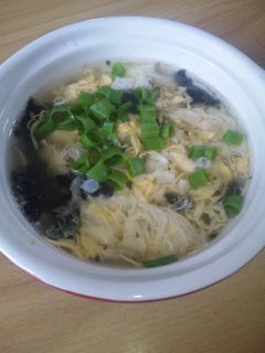 ダシダで海苔たまごスープ-レシピのメイン写真