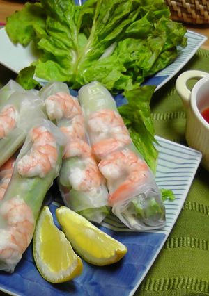 野菜たっぷり生春巻き☆-レシピのメイン写真