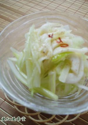 イカとセロリの山椒和え-レシピのメイン写真
