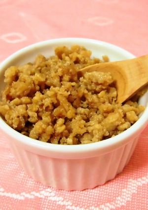 健康＆節約に☆お肉のような豆腐そぼろ-レシピのメイン写真